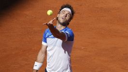 Internazionali di Roma, Cecchinato esce di scena