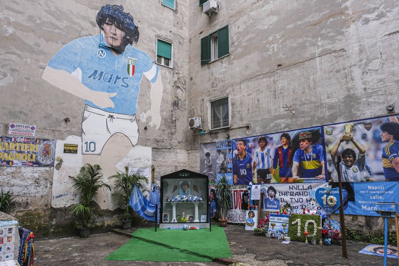 Argentina Mundial un anno dopo, spunta un messaggio di Maradona a Times Square