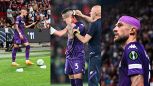 Paura in Fiorentina-West Ham: Biraghi sanguina colpito alla testa dai tifosi inglesi, immagini forti