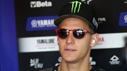 MotoGP, problemi in allenamento per Quartararo