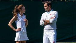 Wimbledon, Kate Middleton sfida Roger Federer sull’erba dell’England Club