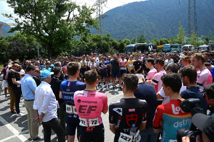 Giro di Svizzera: annullata la sesta tappa dopo tragedia Mader