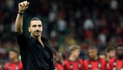 Milan, Ibrahimovic abbraccia Maldini, dà un consiglio a Tonali e parla di ritorno