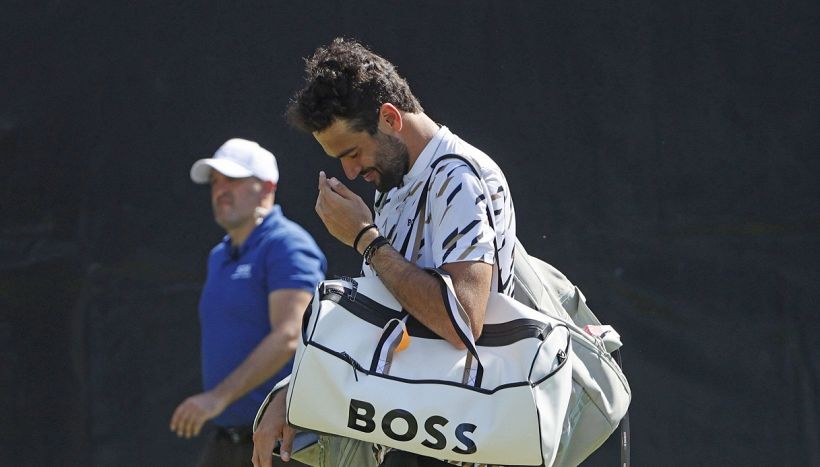 Berrettini, brutta notizia in vista di Wimbledon: altro sfogo social