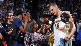 NBA, la felicità di Jokic: 'Lavoro finito, possiamo tornare a casa'