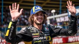 MotoGP, Bezzecchi: 'Sogno una moto ufficiale qui in VR46'