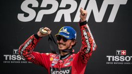 MotoGP, Bagnaia: "Un po' di paura, ma il passo era ottimo"