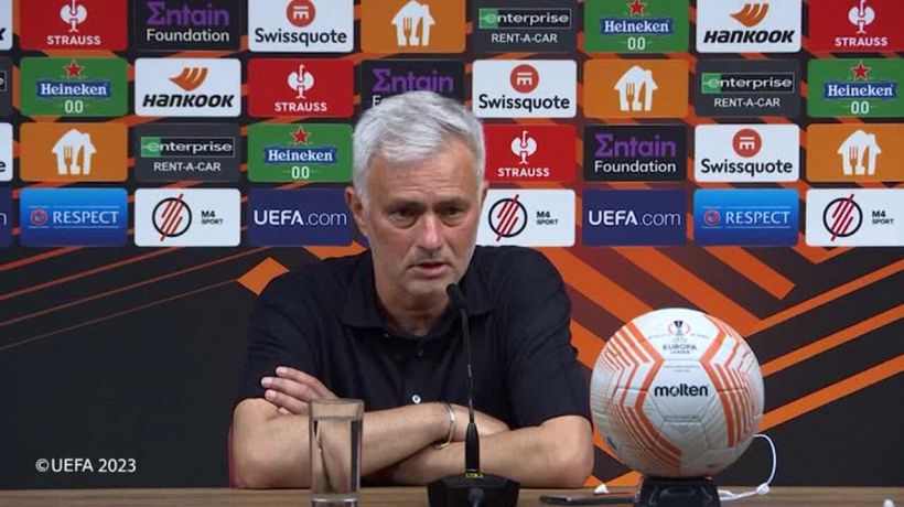 Europa League, Mourinho: "Voglio rimanere ma squadra e io meritiamo di più"
