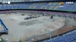 Barcellona, al via la ristrutturazione dello stadio Camp Nou