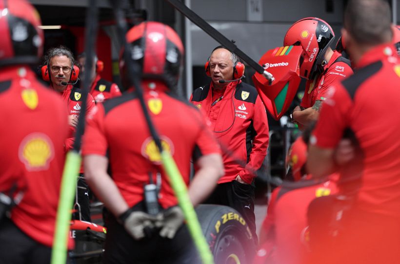 F1, GP Silverstone: Vasseur ammette l'errore compiuto dalla Ferrari