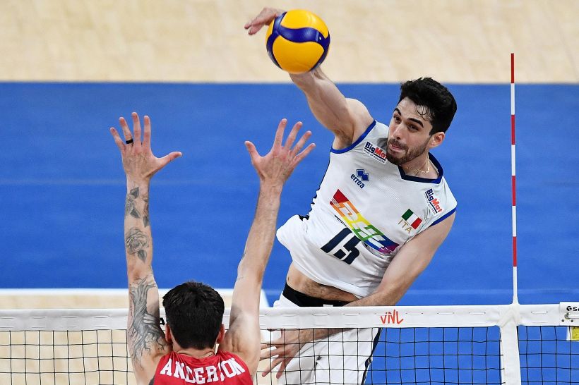 Volley Nations League semifinale Italia-USA: Michieletto e compagni deludenti, in finale gli Stati Uniti