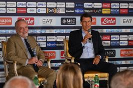Presentazione Napoli a Dimaro, De Laurentiis annuncia il rinovo di Di Lorenzo e fa una promessa per il 12 agosto