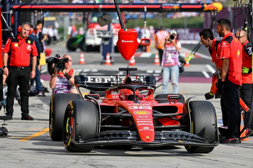 F1 GP Ungheria: web sconfortato, nuova polemica Ferrari per il pit stop di Leclerc