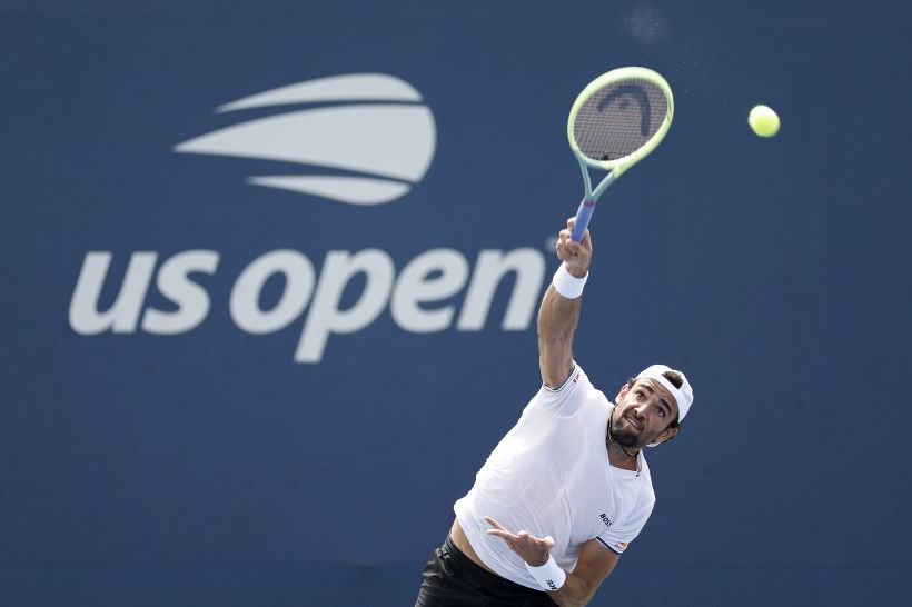 Tennis US Open Berrettini si ritira, distorsione alla caviglia. Le immagini dell'infortunio