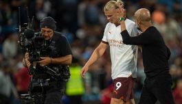 Guardiola è una furia, rimprovera Haaland dopo i gol e se la prende con le telecamere