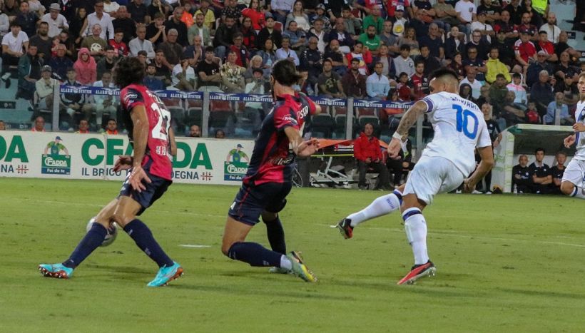 Pagelle Cagliari-Inter 0-2: Lautaro micidiale con Thuram, flop Mkhitaryan