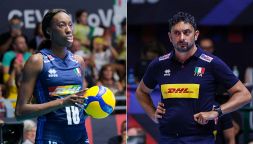 Volley femminile, la pallonata di Egonu a Mazzanti fa il giro del web: sorrisino e labiale sospetto
