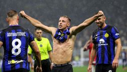Inter-Milan: Frattesi in versione Totti scatena il caos sui social, il derby continua