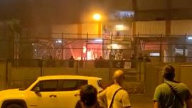 Paura dopo Taranto-Foggia: scoppia un incendio nella curva ospite, nessun ferito