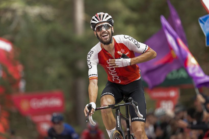 Vuelta 2023 tappa 11: Ganna ancora super ma a La Laguna Negra vince Herrada