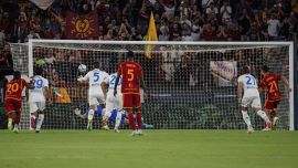 Roma-Empoli, moviola: Focus sulla rissa, la gomitata e il rigore-lampo