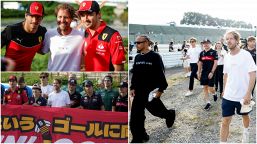 Gp Giappone: Vettel torna in F1 e riabbraccia Leclerc, Sainz ed Hamilton. Il suo progetto per le api a Suzuka
