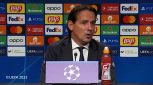 Champions League, Inzaghi: 'Abbiamo preso un gol evitabile'