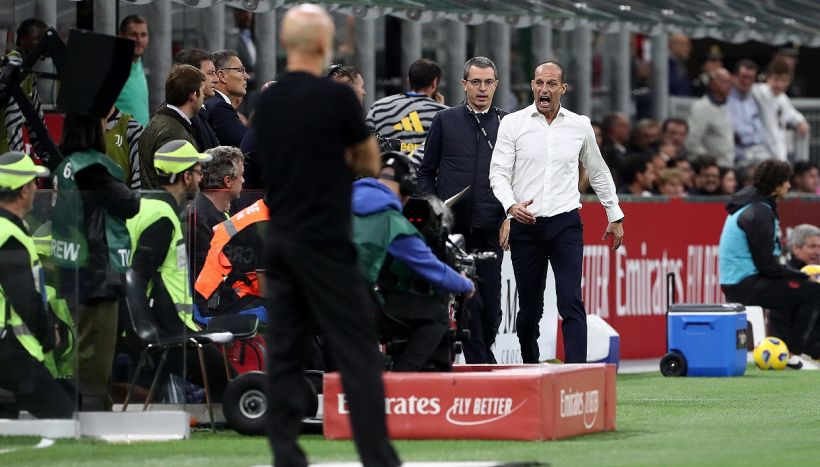 Milan-Juve: Allegri spiega la rabbia nel finale e parla di Scudetto, Rabiot dedica la vittoria a Fagioli