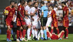 Roma-Monza, moviola: l’arbitro Ayroldi esagera, tutti i casi dubbi