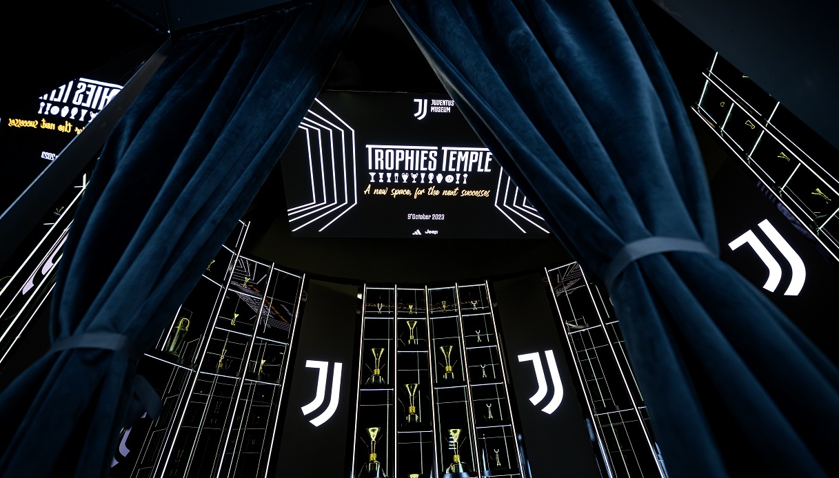 Juventus, le immagini della nuova spettacolare sala trofei al JMuseum