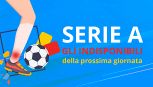 Infortunati, squalificati e diffidati: 24ª giornata di Serie A