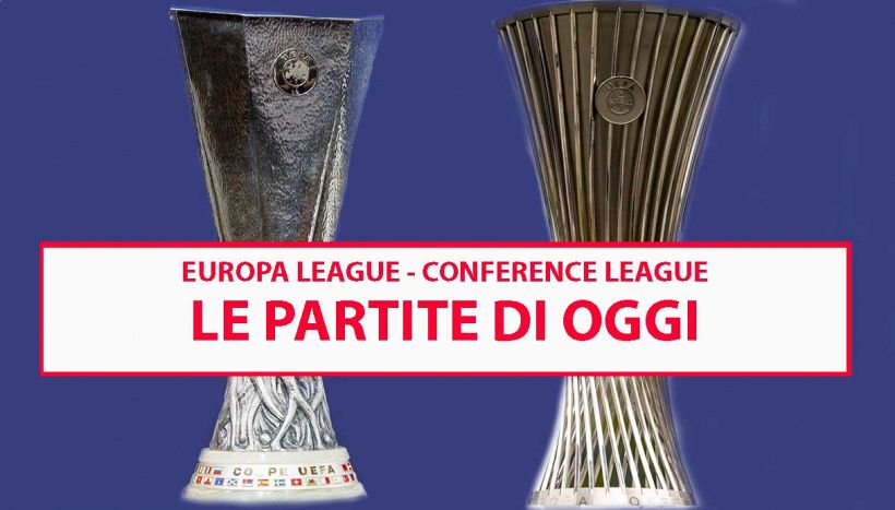 Le partite di oggi in Europa e Conference League: dove vedere Slavia Praga-Roma, Atalanta-Sturm e Cukaricki-Fiorentina