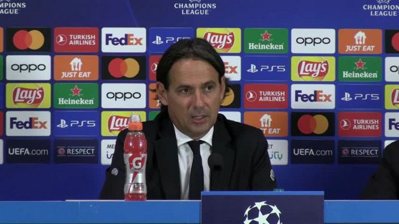 Champions League, Inzaghi: "Nel secondo tempo grande intensità, vittoria meritata"