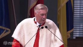 Laurea ad honorem ad Ancelotti: 'Dirò ai miei giocatori di chiamarmi dottore'