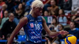 Volley femminile, Egonu trascina Milano in Champions: 3-0 allo Stara Pazova, ma la coppa è 'invisibile'