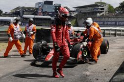 F1, Leclerc a muro in Brasile: ecco cosa è successo sulla SF23, svelato il retroscena sul ritiro prima del via