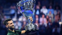 Tennis, Djokovic numero uno al mondo per l’ottava volta: le immagini della premiazione