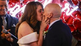 F1, Villeneuve si è sposato a Las Vegas: matrimonio a sorpresa con Giulia Marra