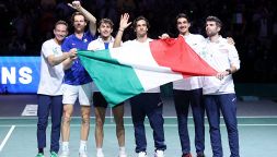Coppa Davis, Italia campione: Sinner ringrazia, Volandri scoppia in lacrime e Arnaldi s'emoziona
