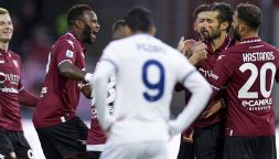 Pagelle Salernitana-Lazio 2-1: Candreva superman, frittata Provedel, Kastanos da urlo