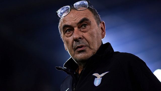 Lazio, Sarri recrimina dopo il ko con l'Inter e se la prende con Marcolin