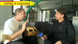 BoboTV, Cassano incassa il Tapiro d'Oro: a Striscia la Notizia la verità sulla rottura con Christian Vieri