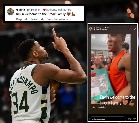 Basket, la favola di Natale: il 15enne Kevin di Modena e il messaggio social di Giannis Antetokounmpo