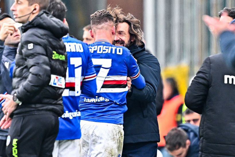 Serie B Sampdoria, Sebastiano Esposito “strattona” Pirlo verso la vittoria e fa felice anche l’Inter