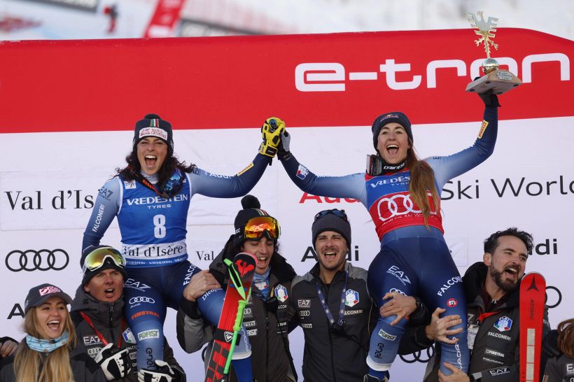 Sci alpino, Goggia e Brignone mettono la rivalità da parte. Caso De Aliprandini: parole al veleno, poi il post su Instagram