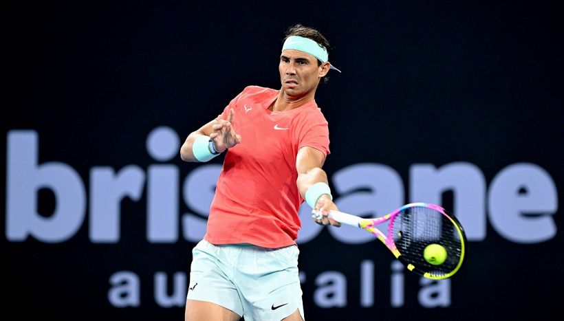 Tennis, Nadal rientra a Brisbane dopo un anno e perde, ma in doppio: martedì in singolare sfida Thiem