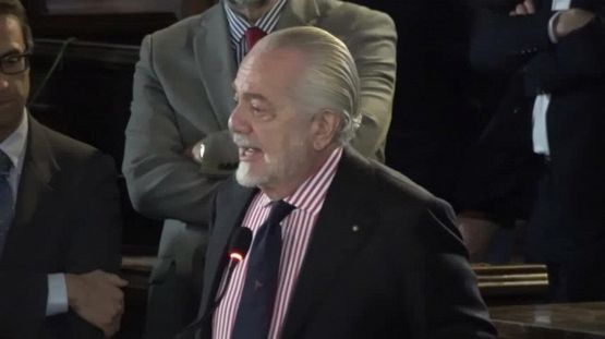 De Laurentiis: "Prometto che scudetto Napoli sarà esperienza ripetibile"