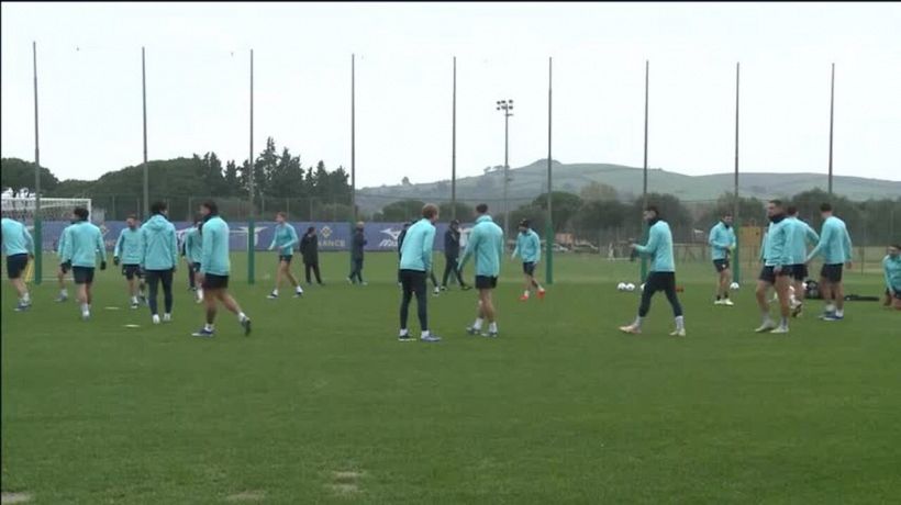 Champions League, la Lazio si prepara per la sfida contro l'Atletico Madrid