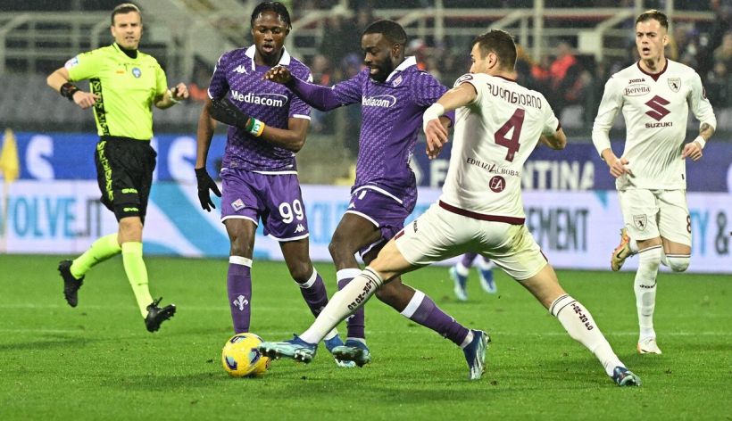 Fiorentina-Torino, moviola: il rigore negato e quel cartellino sbagliato