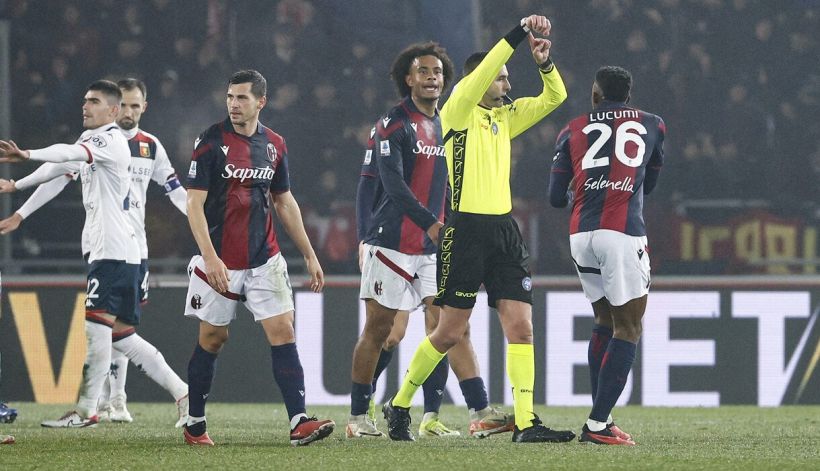 Bologna-Genoa, moviola: il gol annullato e quei cartellini facili